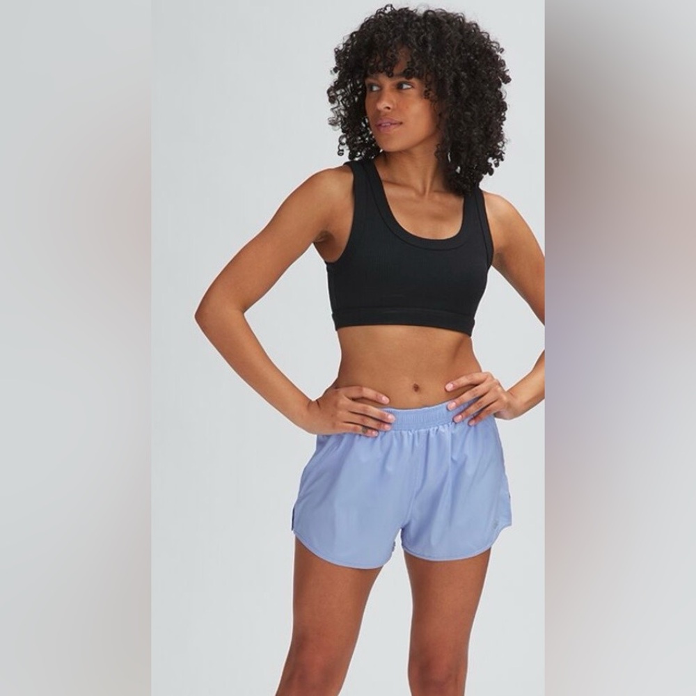 Alo Yoga Ribbed Black Wellness Bra | XS/S No Tag | Athletic Crop Sports Bra - Picture 3 of 13
